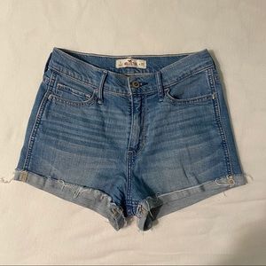 Hollister High Waisted Jean Shorts